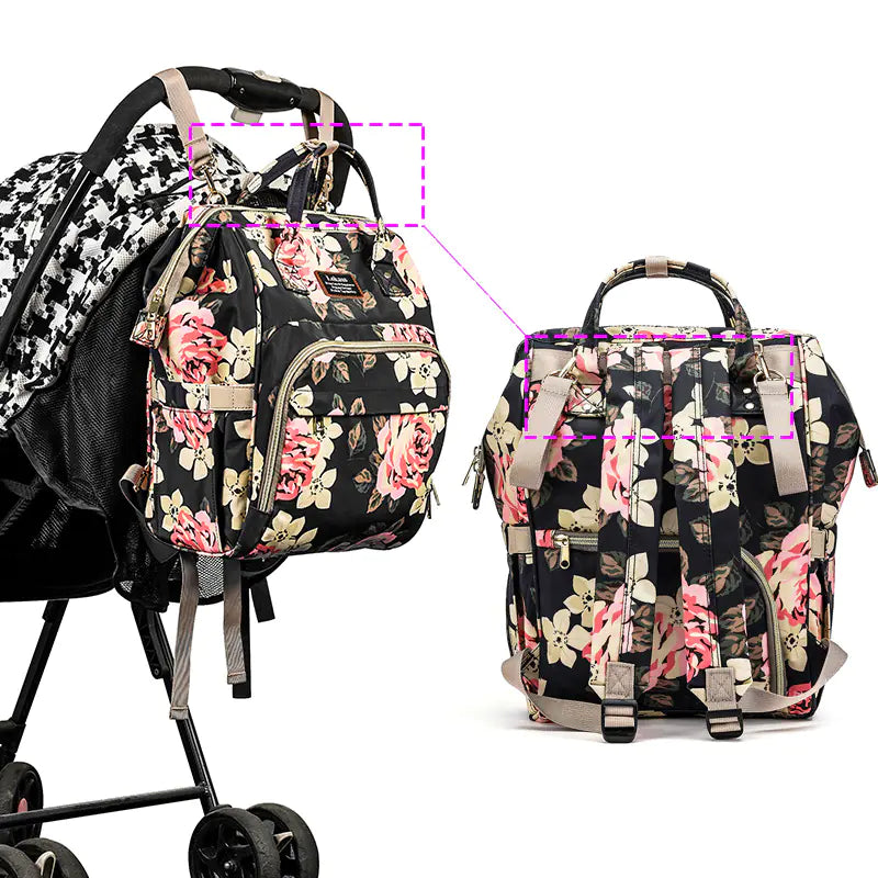Diaper Backpack Mommy Bag – Large Capacity Maternity Tote