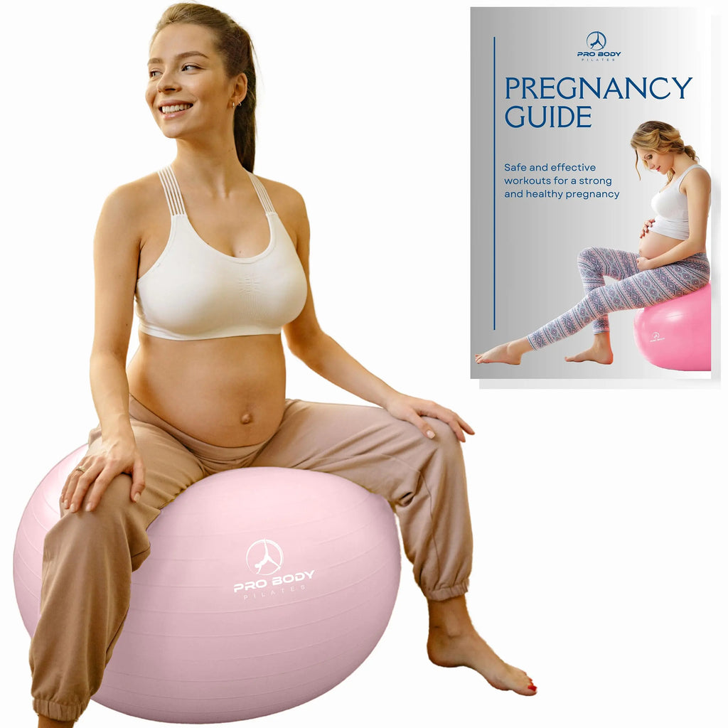 ProBody Pilates Birthing Ball 65cm with Guide – Pregnancy & Labor