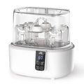 Baby Bottle Sterilizer & Dryer – Steam Clean, Holds 6 Bottles