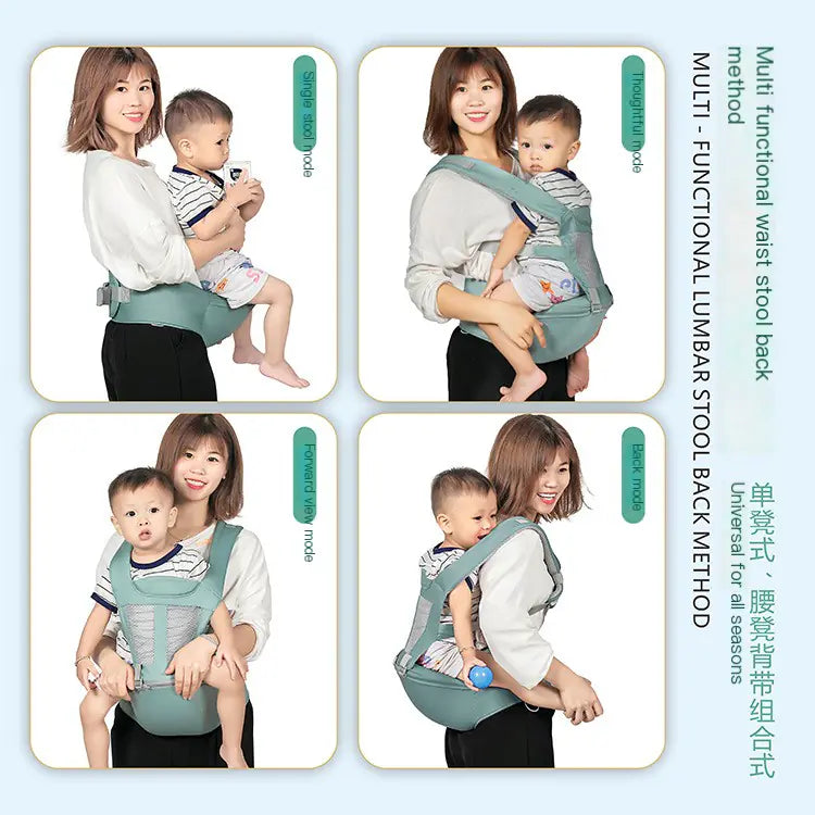 Lightweight Multi-Functional Front Baby Carrier – 4 Positions