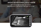 4.3-Inch HD Video Baby Monitor | Night Vision, Two-Way Talk & Temperature Sensor