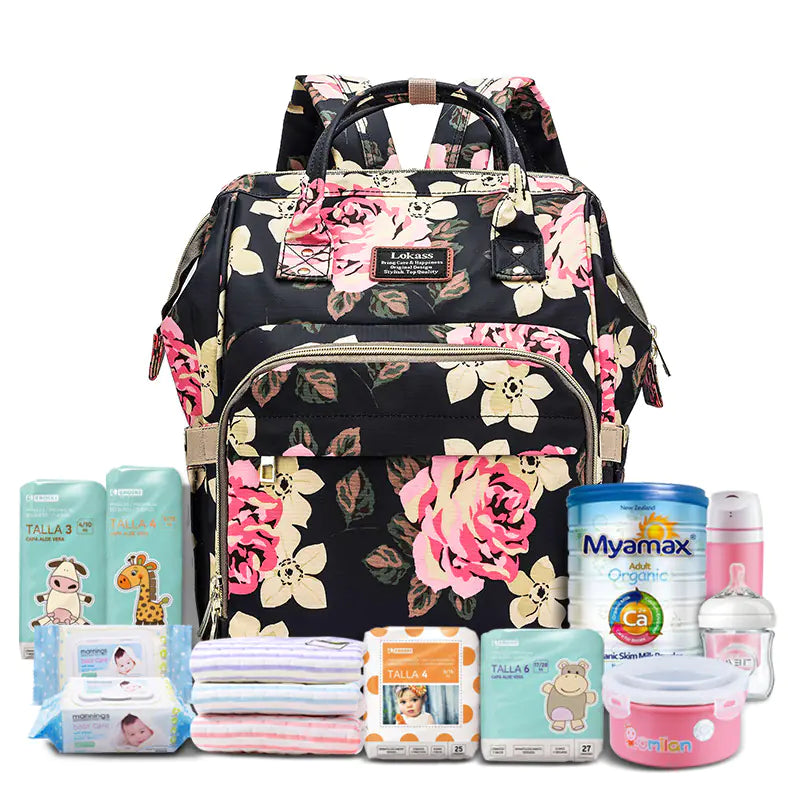 Diaper Backpack Mommy Bag – Large Capacity Maternity Tote