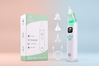 Electric Baby Nasal Aspirator | USB Rechargeable, 3 Suction Levels with Music & LCD Display