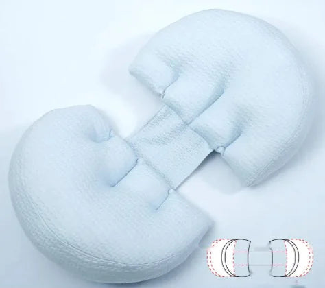 Maternity Side Sleeper Pillow – Waist & Back Pain Relief